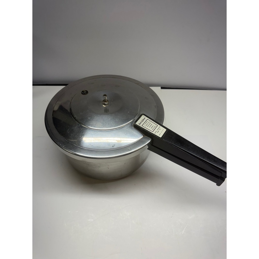 Vintage Maid of Honor 6 Quart Stainless Steel Pressure Cooker Sears 620.46281